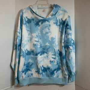 NWOT Just Be Tie Dye Hoodie Size XL